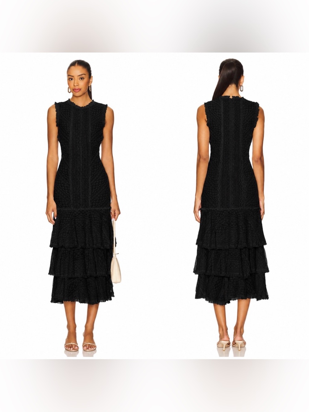 Cinq A Sept‎ Maceio Black Dress Size 4